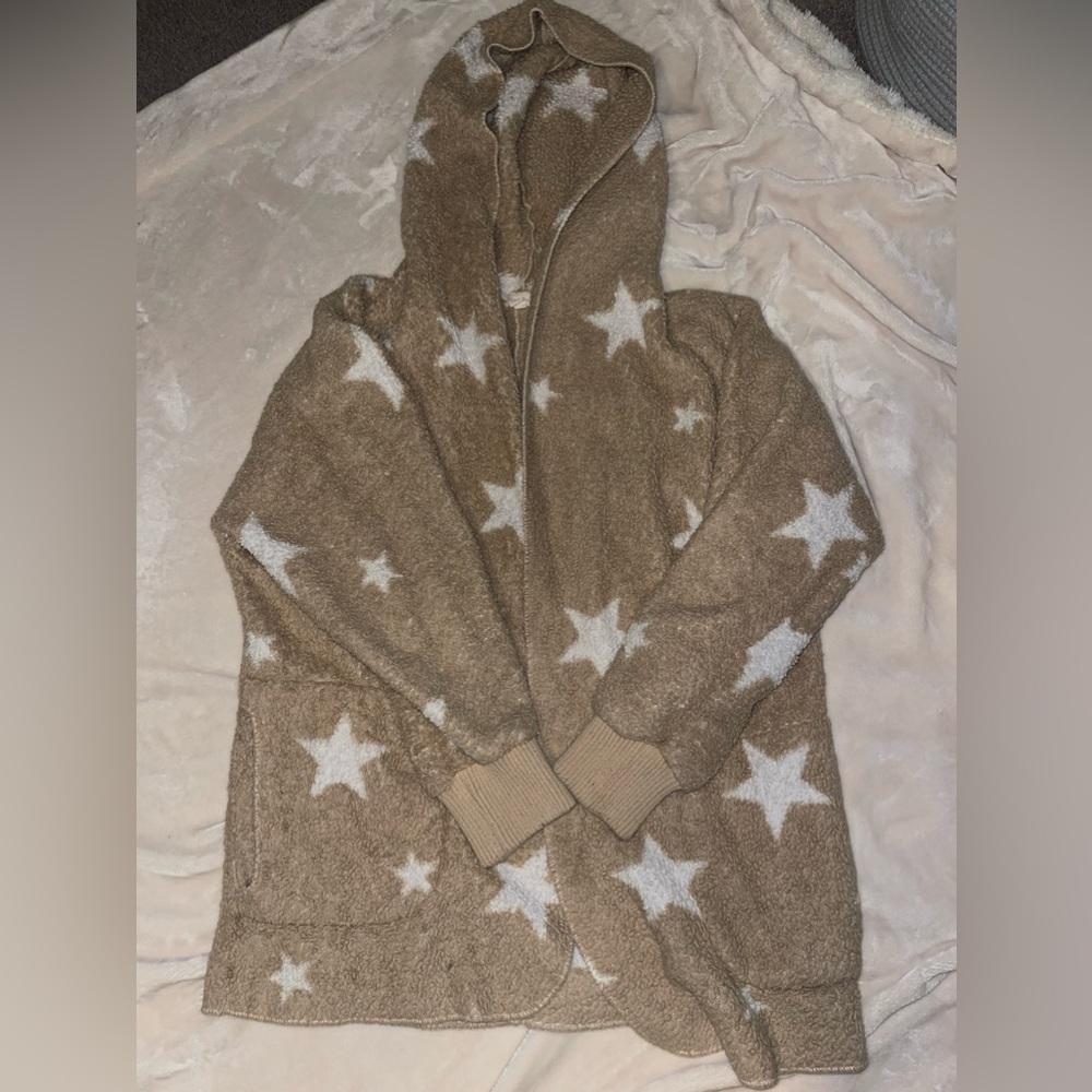 Very comfy and big, this is a very warm and thick sweater.